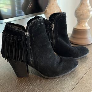 Dolce Vida Black Suede Bootie